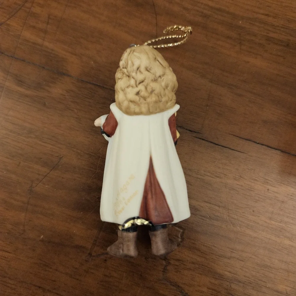 Vintage 1980s Limited Edition Jan Hagara Carol Christmas Ornament Original‎ Box